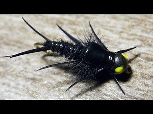 B.H Biot Stonefly Black fly tying instructions by Ruben Martin