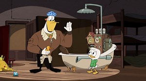 Time-travel shenanigans allow DuckTales to shine in its chaotic element