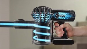 Dyson V6 Range: Balanced for easy cleaning from floor to ceiling. | Dyson