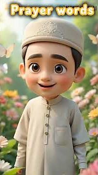 learn Arabic prayer words called Tashahhud for kids and all Muslims #tashahhud #kidslearning#shorts