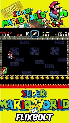 Super Mario World (1990/SNES) | Morton Koopa Jr. Boss Fight 🐢🔥