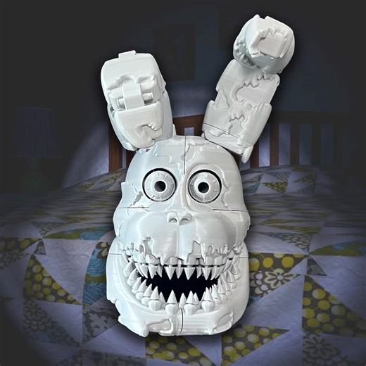 Nightmare Bonnie HELMET Cosplay FNAF Five Nights at Freddy’s - Etsy