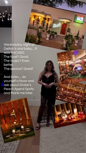 Dallas Nights at Delilah’s 🌹✨ | Luxury Night Out