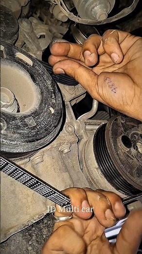 Volkswagen TSI Engine Alternator Belt Replacement TSI Engine V Belt Installation Guide Easy Process