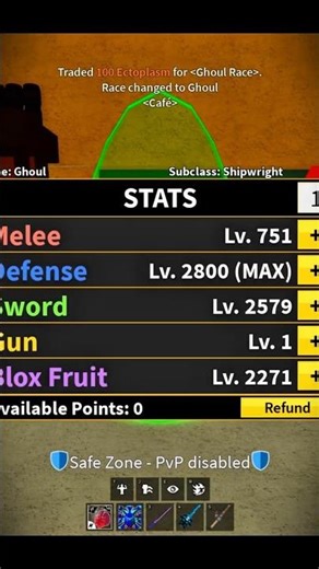 How To Get Ghoul Race [ROBLOX]