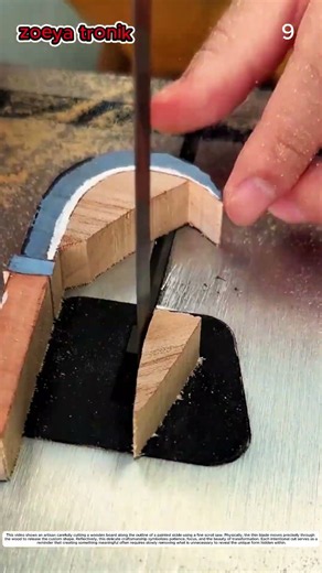 Wood Cutting: How Scroll Saw Transforms Raw Timber Into Curved Sickle