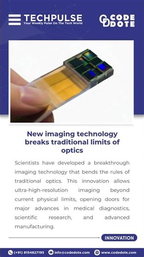This New Imaging Technology Is Redefining Optical Science | Innovation News
