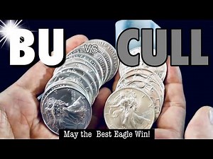 Brilliant Uncirculated or Cull Silver Eagles (How do YOU want to stack your silver?)