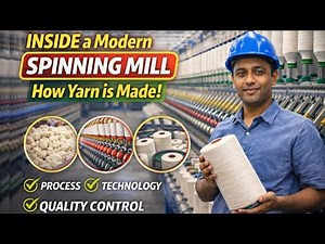 How Yarn is REALLY Made (From Fiber to Fabric Roll) | Yarn Manufacturing Secrets | Liunova