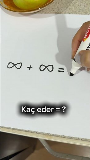 There were friends who wondered what infinity plus infinity was