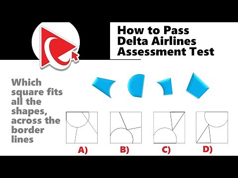 How to Pass DELTA AIRLINES ASSESSMENT TEST - Questions and Answers with Solutions