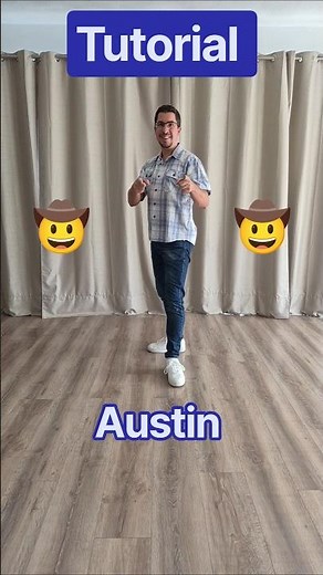 Tuto - Austin 🤠 #shorts #linedance #débutant #choreography #simple