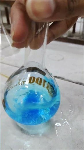 Aqueous solution of CuSO4