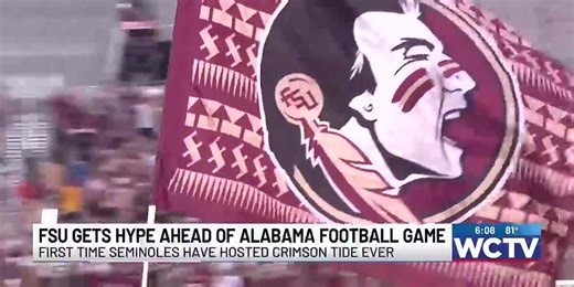 FSU gets hype ahead of Alabama football game