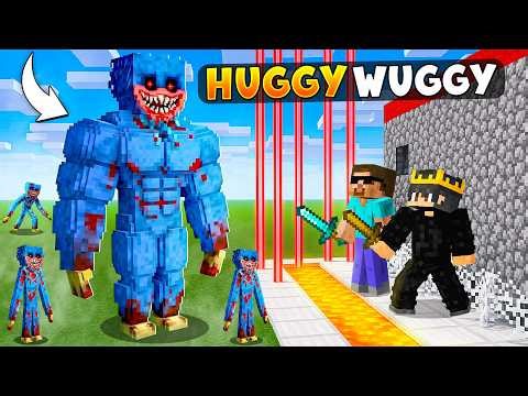 Huggy Wuggy vs Security House in Minecraft
