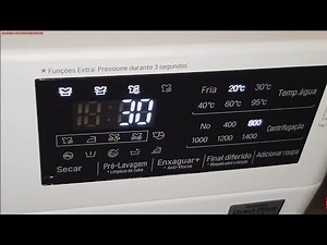 LG Washer Dryer Inverter Direct Drive 8/5 Kg F4J6TM0W: How to Use. Fast 30 Minutes Program