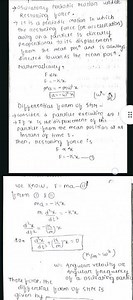 ✨Oscillation–BSc Physics 1st sem (Part 1):notes for easy understanding,classnotes and exam success📘