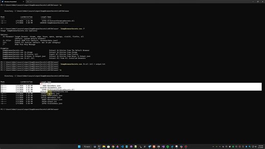 🧠 𝐃𝐮𝐦𝐩𝐁𝐫𝐨𝐰𝐬𝐞𝐫𝐒𝐞𝐜𝐫𝐞𝐭𝐬 — 𝐔𝐧𝐝𝐞𝐫𝐬𝐭𝐚𝐧𝐝𝐢𝐧𝐠 𝐁𝐫𝐨𝐰𝐬𝐞𝐫 𝐃𝐚𝐭𝐚 𝐄𝐱𝐩𝐨𝐬𝐮𝐫𝐞 (𝐃𝐞𝐟𝐞𝐧𝐬𝐢𝐯𝐞 𝐀𝐧𝐚𝐥𝐲𝐬𝐢𝐬)⁣⁣⁣⁣⁣⁣ ⁣⁣⁣⁣⁣⁣ DumpBrowserSecrets is a 𝐬𝐞𝐜𝐮𝐫𝐢𝐭𝐲 𝐫𝐞𝐬𝐞𝐚𝐫𝐜𝐡 𝐩𝐫𝐨𝐣𝐞𝐜𝐭 that demonstrates how sensitive browser-stored data (cookies, tokens, saved credentials, autofill data, and history) can be exposed when a system is compromised. From a 𝐁𝐥𝐮𝐞 𝐓𝐞𝐚𝐦, 𝐃𝐅𝐈𝐑, 𝐚𝐧𝐝 𝐦𝐚𝐥𝐰𝐚𝐫𝐞-𝐚𝐧𝐚𝐥𝐲𝐬𝐢𝐬 𝐩𝐞𝐫𝐬𝐩𝐞𝐜𝐭𝐢𝐯𝐞, this 