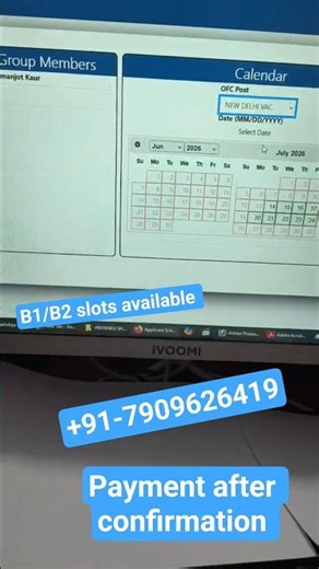 B1/B2 J1 VISA Appointment Slots Availability june 2026 #b1b2visa #usa #slot