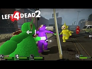 La invasión de los teletubbies -- Left 4 Dead 2 -- JULINWORLD 15