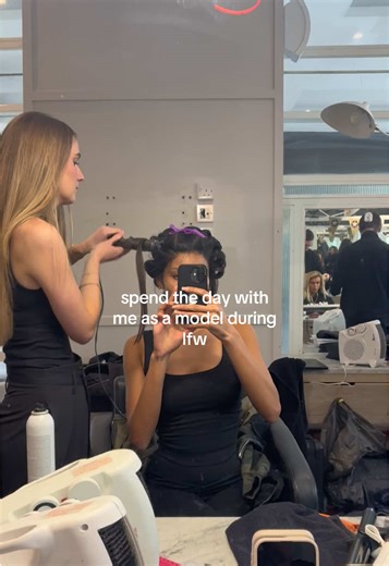 A Day in the Life of a Model at London Fashion Week