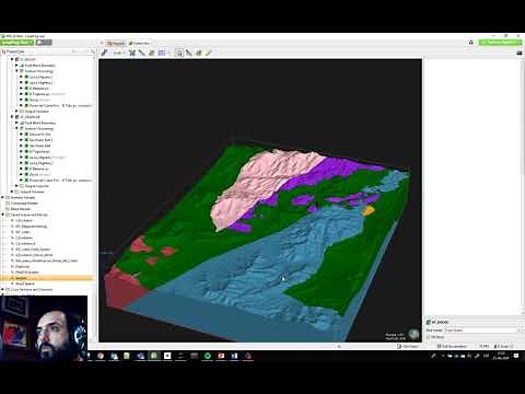 Three-dimensional Regional Geology: Implicit modeling in Leapfrog GEO