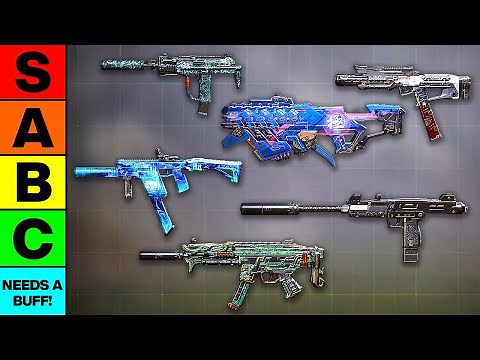 Ranking the BEST and WORST SMGs in COD Mobile!