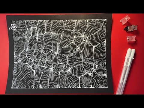 Doodle Art: release your stress with drawing lines. #mmaart #doodleart #graphic