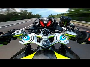 STREET TRIPLE MOTO2 | ACCELERATION 🔥 0-200 KM/H - PURE SOUND
