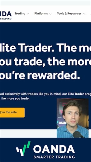 The OANDA Elite Trader program is designed to give you more rewards, the more you trade. TraderNick explains how you can become part of the elite. Learn more here https://bit.ly/4kuQP8h | OANDA US | Facebook