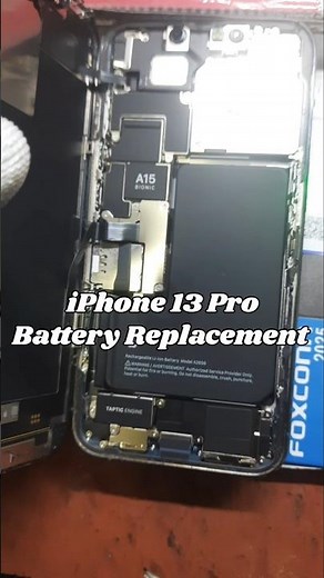 iPhone 13 Pro Battery Replacement | Original Battery Change
