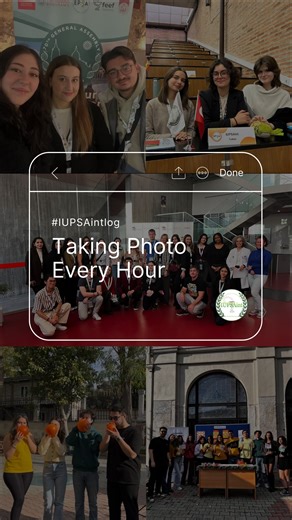 IUPSAint on Instagram: "IUPSAint 🐢 olarak Salamanca’da düzenlenen 70. General Assembly’e EPSA Ekip Üyesi, Resmi Delege ve GA Katılımcısı olarak katılan arkadaşlarımız ve İstanbul’da KOAH Standımızdaki arkadaşlarımızla gün boyunca eşzamanlı olarak fotoğraflar çekildik. 🙌🏻 @epsa.ga @epsa.online _____ As IUPSAint 🐢, we took photos throughout the day with our friends who participated in the 70th General Assembly in Salamanca as EPSA Team Members, Official Delegates and GA Participants, as well a