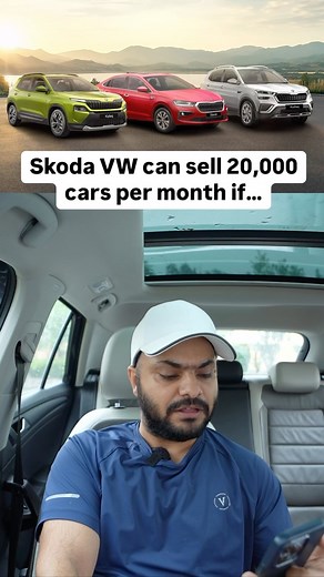 Sunderdeep Singh on Instagram: "If VW Skoda will fix reliability issues, they can easily do 20,000 units per month together! Recently they are struggling in some North regions because of the ethanol blending that is causing issues in injectors & fuel lines. #skoda #volkswagen"