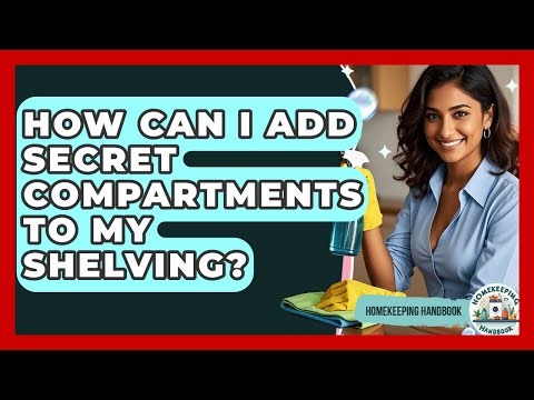 How Can I Add Secret Compartments To My Shelving? - Homekeeping Handbook