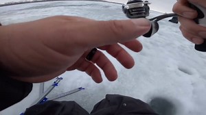 First ice walleye hammered for dinner in clean cook recipe