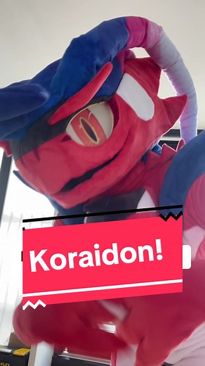 Koraidon Fursuit Creation for Pokemon Events
