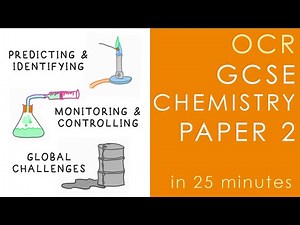 All of OCR CHEMISTRY Paper 2 in 25 minutes - GCSE Science Revision (Gateway)