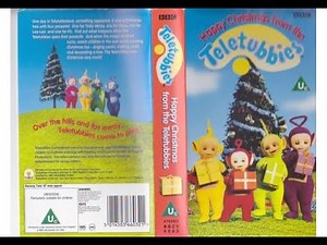 Happy Christmas from the Teletubbies VHS