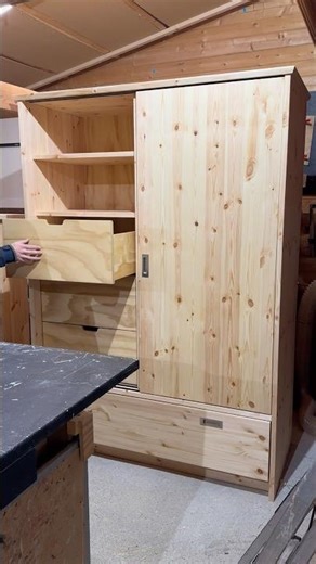 Custom Wardrobe - Rustic