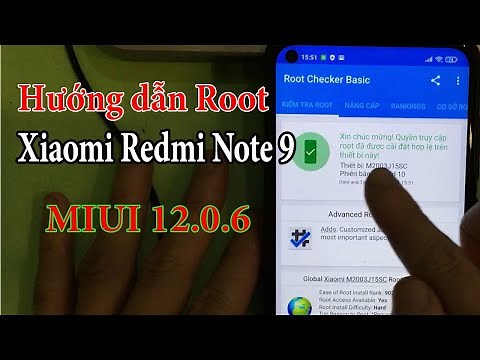 Hướng dẫn Root Xiaomi Redmi Note 9 MIUI 12.0.6