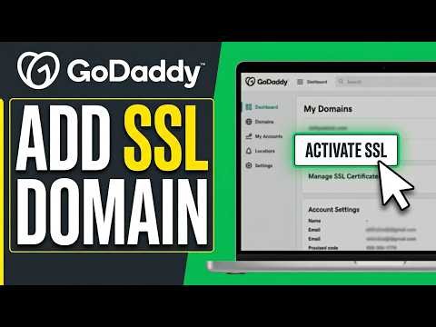 How to Add SSL to GoDaddy Domain 2026 (Install SSL to GoDaddy)