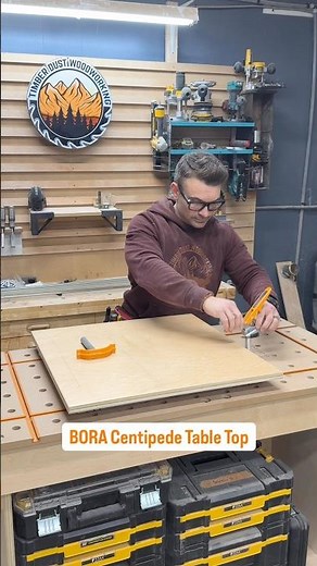 @BoraTool centipede table top system has been a solid addition to the shop!