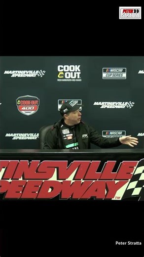 Brad Keselowski Funny Reaction to Martinsville Speedway Hotdogs #Shorts