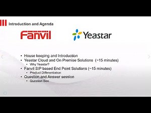 Fanvil x Yeastar How to Work Seamlessly for Multi scenario Solutions