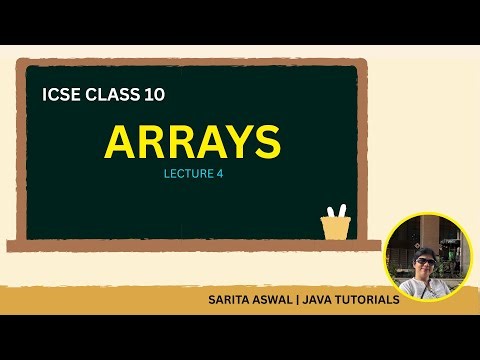 ICSE Class 10 Java | Array Mastery Lec 4: Linear Search with Multiple Arrays