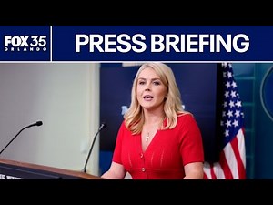 LIVE: White House press briefing