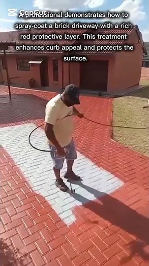 Durable Driveway Coating Application