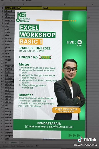 Cara Cepat Membuat Email di Excel dalam 5 Detik