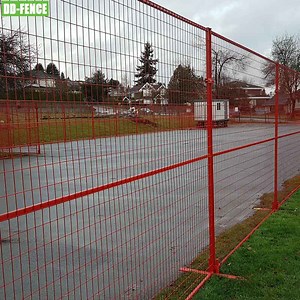 [Hot Item] Galvanized Construction Site Fencing Removable Construction Temporary Fence Panel for Canada