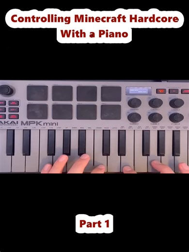 Controlling Minecraft Hardcore With a Piano (1)